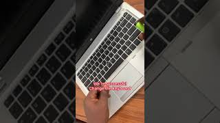 How to change keyboard on Hp folio [upl. by Eyaf572]