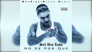 Sad Boy Loko  No Se Por Que 187 Remix [upl. by Ynogoham64]