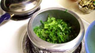 Sindhi Recipes  Sai Bhaji 2 of 4 [upl. by Carlynne]