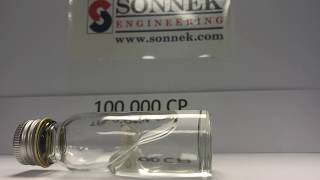 SONNEK viscosity guide quot100000 Cp  centipoisequot [upl. by Dian]