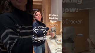 Jennifer Garners Pretend Cooking Show  Episode 51 Pizza Cracker [upl. by Lorsung]