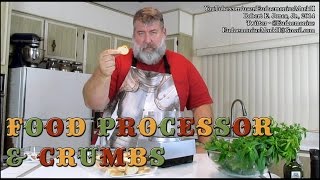 How to use a FOOD PROCESSOR amp MAKE CRUMBS  Day 16409  Part 1 [upl. by Nogam]