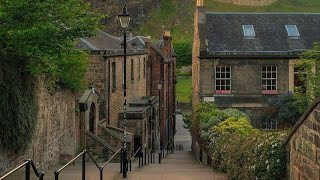 Edinburgh Scotland Walking Tour 4K 60FPS HDR [upl. by Nunci]