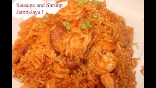 Shrimp and Sausage Jambalaya [upl. by Zosi]