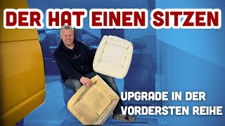 SitzUpgrade Deluxe Neue Kissen Sitzheizung amp Drehkonsole  Mach deinen Bulli zum KomfortChampion [upl. by Barr205]