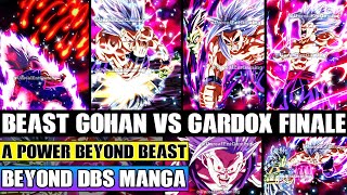 Beyond Dragon Ball Super God Of Destruction Gardox Vs Beast Gohan Finale A Shocking Conclusion [upl. by Burlie]