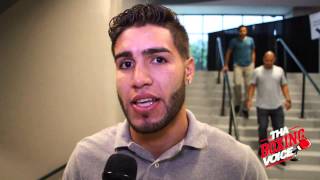 Prichard Colon Talks Fighting On GarciaMalignaggi Card [upl. by Dranyer]