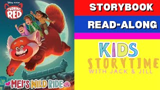 😻 Kids Book Read Aloud Disney Pixar  Turning RED  Meis Wild Ride [upl. by Aimil]