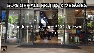 Landers BGC 50 OFF ALL FRUITS amp VEGGIES  Aug 23 2024 [upl. by Dorthea167]