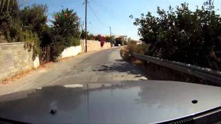 Driving to Agia Pelagia [upl. by Leone]