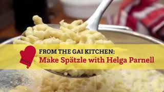 Make Spaetzle with Helga [upl. by Ahsehyt]