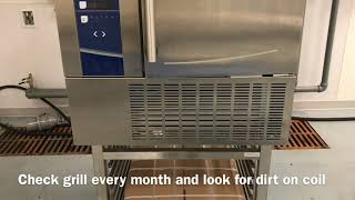 Blast Chiller Daily Maintenance  Electrolux Professional [upl. by Schafer]