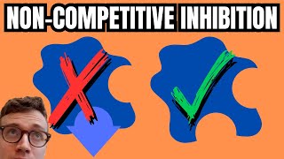 A Level Biology Topic 3 Enzymes Difference between Competitive amp Noncompetitive inhibition [upl. by Ailugram]