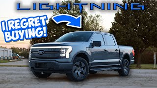 Why I Regret Buying the Ford F150 Lightning EV Truck [upl. by Azal]