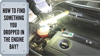 Dropped Something In The Engine Bay Heres how to retrieve it [upl. by Bluefarb878]