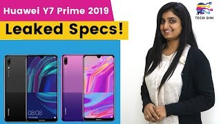 Huawei Y7 Prime 2019 Official First Look Launch DatePrice in India Review in HindiSpecsFeatures [upl. by Carlin]