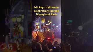 Mickeys Halloween celebrations parade Disneyland Paris disney disneylandparis disneyparade [upl. by Olleina]