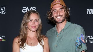 Stefanos Tsitsipas sheds light on Paula Badosa relationship before Wimbledon  EXCLUSIVE [upl. by Yrtua967]