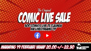 COMIC LIVE SALE 3  300 koopjes [upl. by Bekki781]