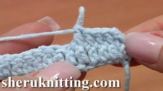 How to Front Post Double Crochet FPdcCrochet Basics for Beginners [upl. by Gewirtz776]