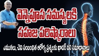 వెన్ను నొప్పి నివారణకు సహజ పరిష్కారం  Cure spine disorders Naturally [upl. by Adnana]