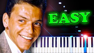 Frank Sinatra  Fly Me to the Moon  EASY Piano Tutorial [upl. by Ordnajela]