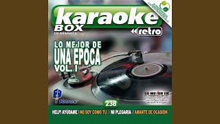 Mi Plegaria Karaoke Version [upl. by Hacker74]