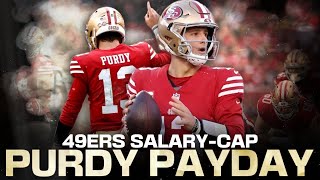 How 49ers are surfing salarycap wave anticipating Brock Purdy’s big new deal — Justin Simmons room [upl. by Lin]