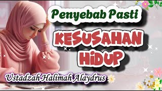 USTADZAH HALIMAH ALAYDRUS TERBARU  KUNCI AGAR BISA BERDAMAI DENGAN TAKDIR [upl. by Atrice]