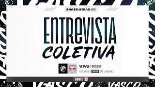 ENTREVISTA COLETIVA RAMÓN DÍAZ  VASCO x RED BULL BRAGANTINO  AO VIVO  VASCOTV [upl. by Jesse]