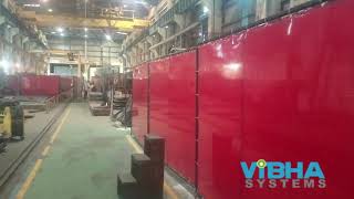 Welding Curtains for Metal Fabrication Welding Booth Area  VIBHA SYSTEMS call  8778727437 [upl. by Ilatfan]