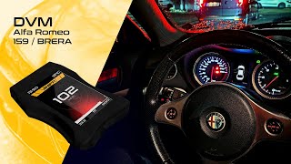 Upgrade Your Alfa Romeo Brera and 159 with the DVM Digital Dashboard Display [upl. by Tobye]