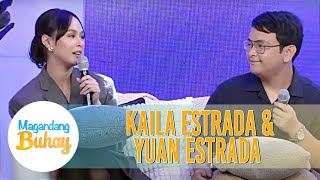 Yuan reveals that Kaila frequently gets scolded by Janice  Magandang Buhay [upl. by Sheba668]