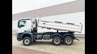 DAIMLERBENZ Arocs 334245 AK 6x6 Grounder Einzelbereifung [upl. by Peg]