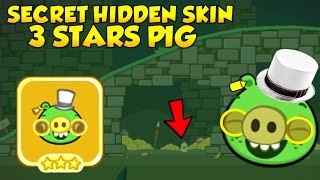 NEW SECRET HIDDEN SKIN  3 STARS PIG  Bad Piggies 231 [upl. by Siol]