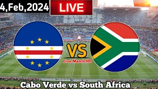 Cabo Verde Vs South Africa Live Match Today [upl. by Schofield]