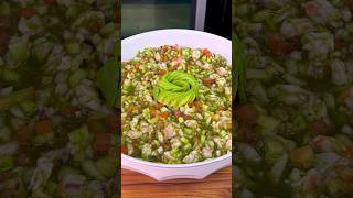 How to Make Ceviche de Camarón en Salsa Verde Easy Shrimp Recipe shorts [upl. by Scoville608]