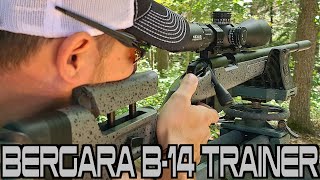 BERGARA B14 22LR TRAINER  MATCH RIFLE ON A BUDGET [upl. by Wolford828]