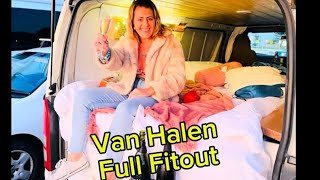 Van Fitout A Toyota Hiace Van Build [upl. by Bathsheeb]