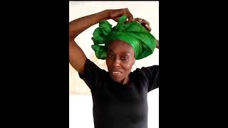 Unique Head Wrap by yourself [upl. by Orola]