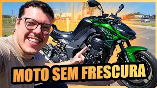 A SENSAÃ‡ÃƒO ALUCINANTE DE PILOTAR UMA KAWASAKI Z1000R MOTO FORTE E PERIGOSA [upl. by Alacim528]