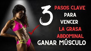 Como quemar grasa abdominal ejercicios Como ganar musculo en 3 pasos [upl. by Noteloc98]