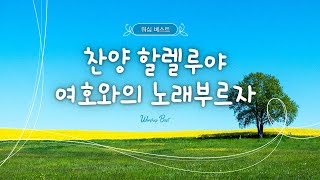 워십 베스트 찬양 할렐루야 여호와의 노래부르자 [upl. by Anid]