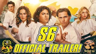 COBRA KAI SEASON 6 LIVE OFFICIAL TRAILER REACTION [upl. by Llewen]