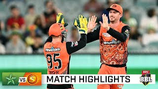 Scorchers soar to top of the table with victory over the Stars  KFC BBL10 [upl. by Raul]