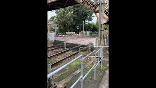 Nantwich Station Level Crossing Lowering [upl. by Ahsiened]