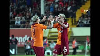 Alanyaspor  Galatasaray maçının özeti Fotoğraflı [upl. by Ynettirb372]