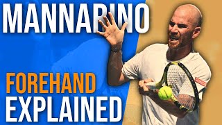 How Adrian Mannarinos Forehand Works  Complete Technique Breakdown [upl. by Gomez]