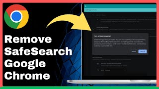 How to Remove SafeSearch in Google Chrome Laptop Works Everytime [upl. by Macmahon]