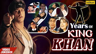 Songs Of Shah Rukh Khan  VIDEO JUKEBOX  28 Years of King Khan  Songs Of SRK  90s Songs [upl. by Luciano]